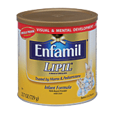 Enfamil&nbsp;Lipil Infant Formula&nbsp;w/Iron Powder Full-Size Picture
